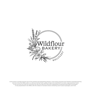 Logo Design by Peak design for Wildflour Bakery | Design: #34799818