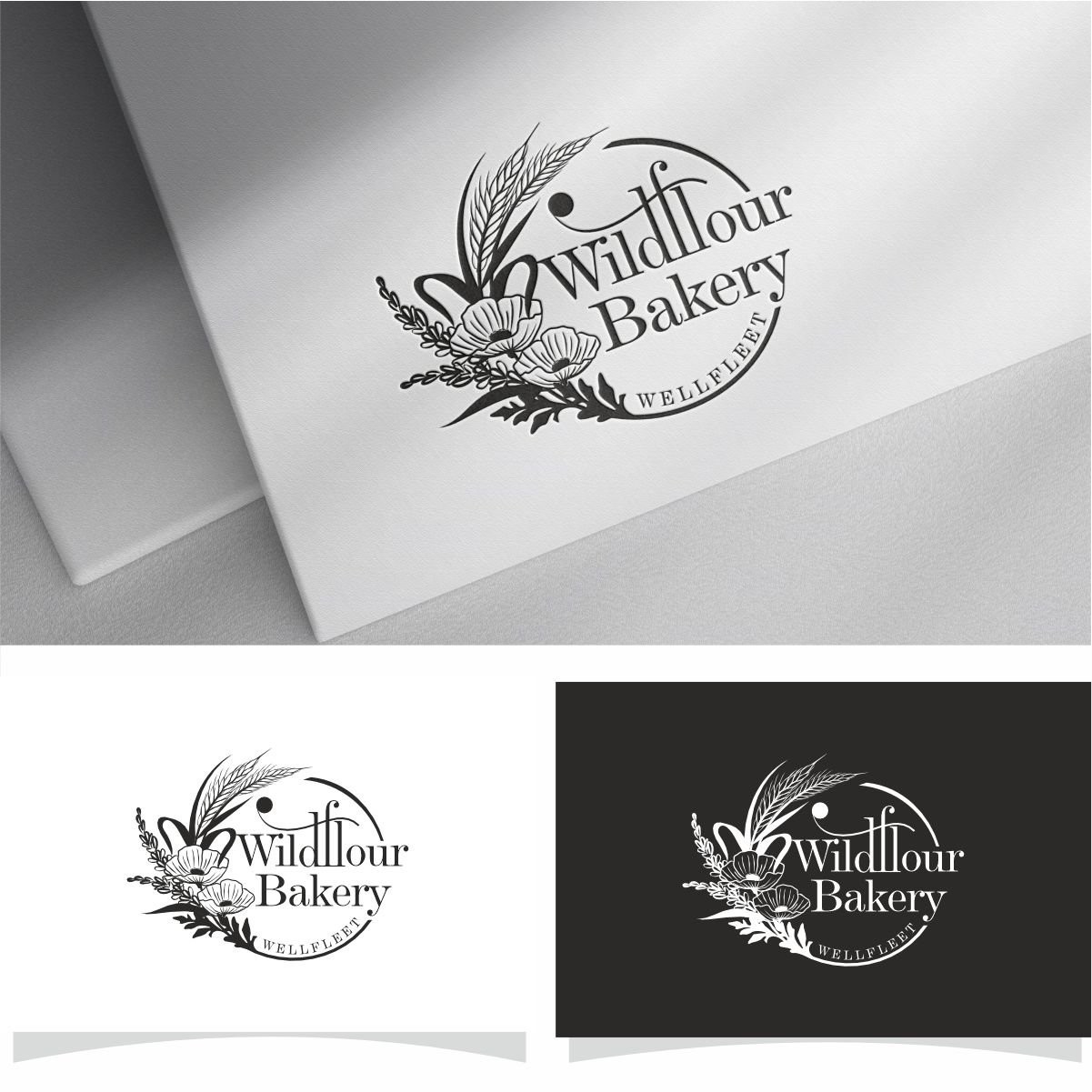Logo-Design von Fortmindz für Wildflour Bakery | Design #34761653