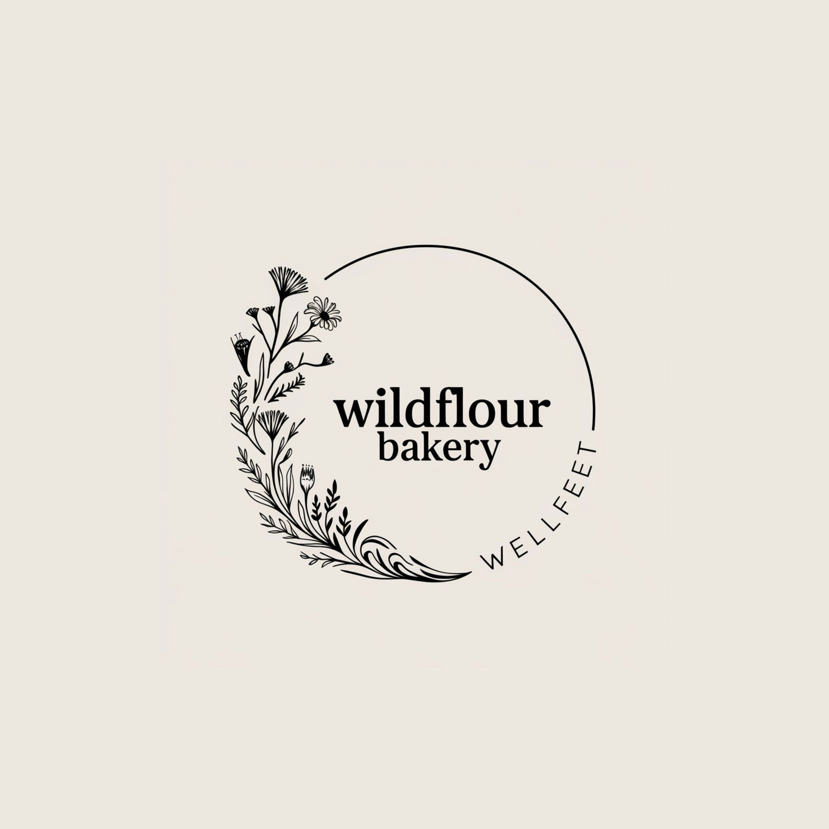 Logo Design by KING JM for Wildflour Bakery | Design #34760255