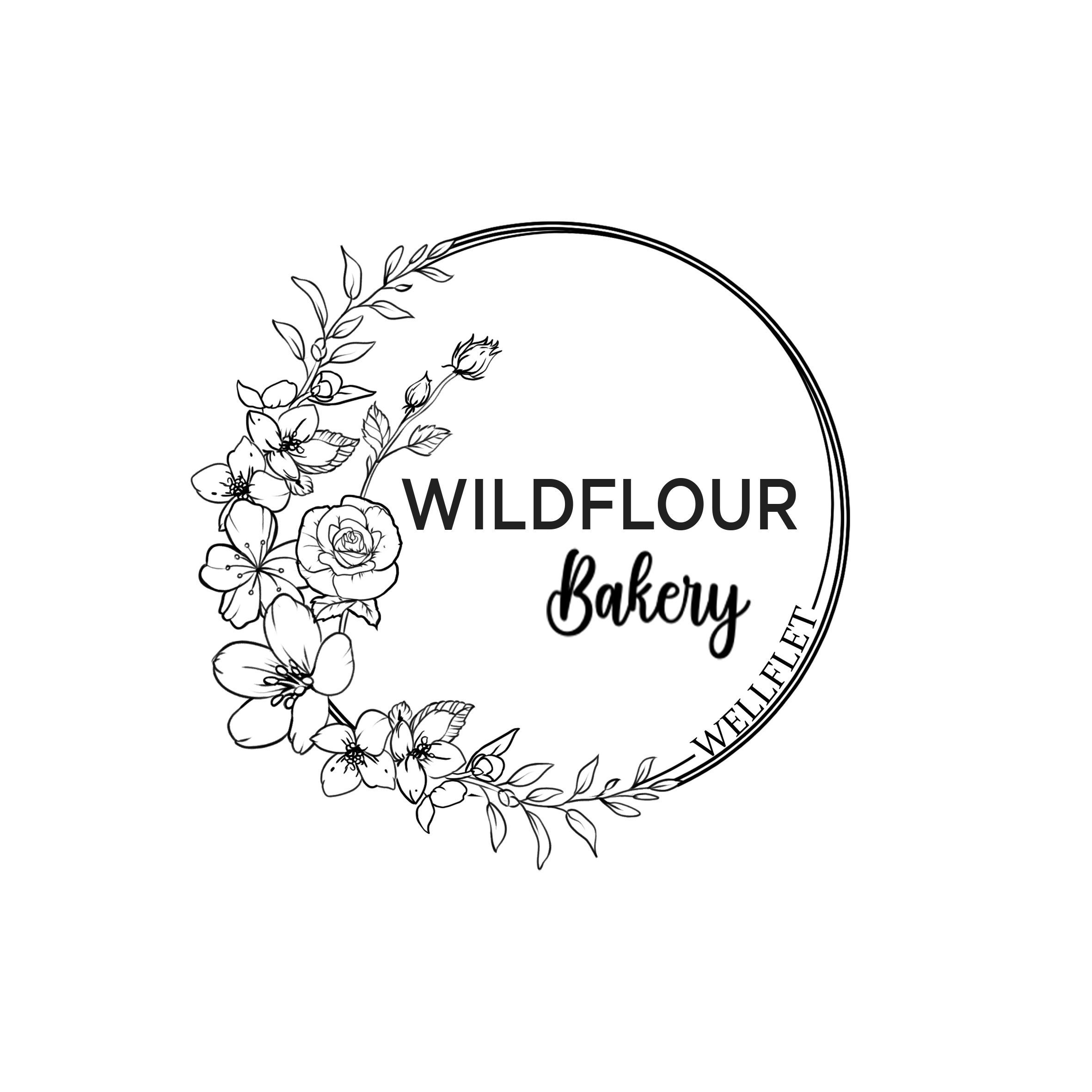 Logo Design by Fortunate Studio for Wildflour Bakery | Design #34790193