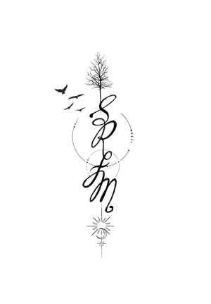 Tattoo Design by Soumen Sinha for this project | Design: #34761721