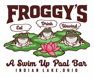 Design de T-shirt par Den Bagus pour Froggys at the Lake | Design : #34803964