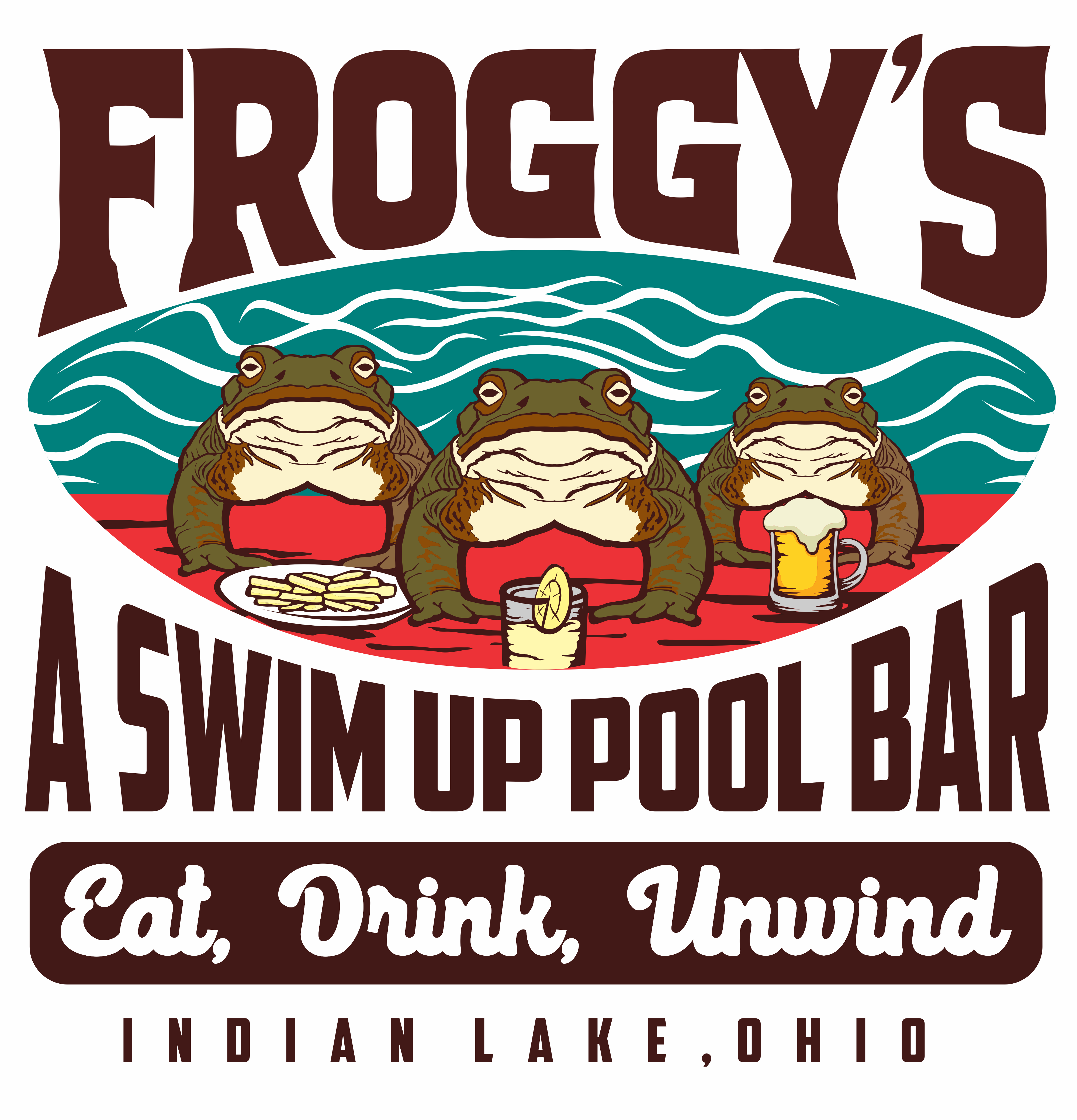 T-shirt Design by Den Bagus for Froggys at the Lake | Design #34806470