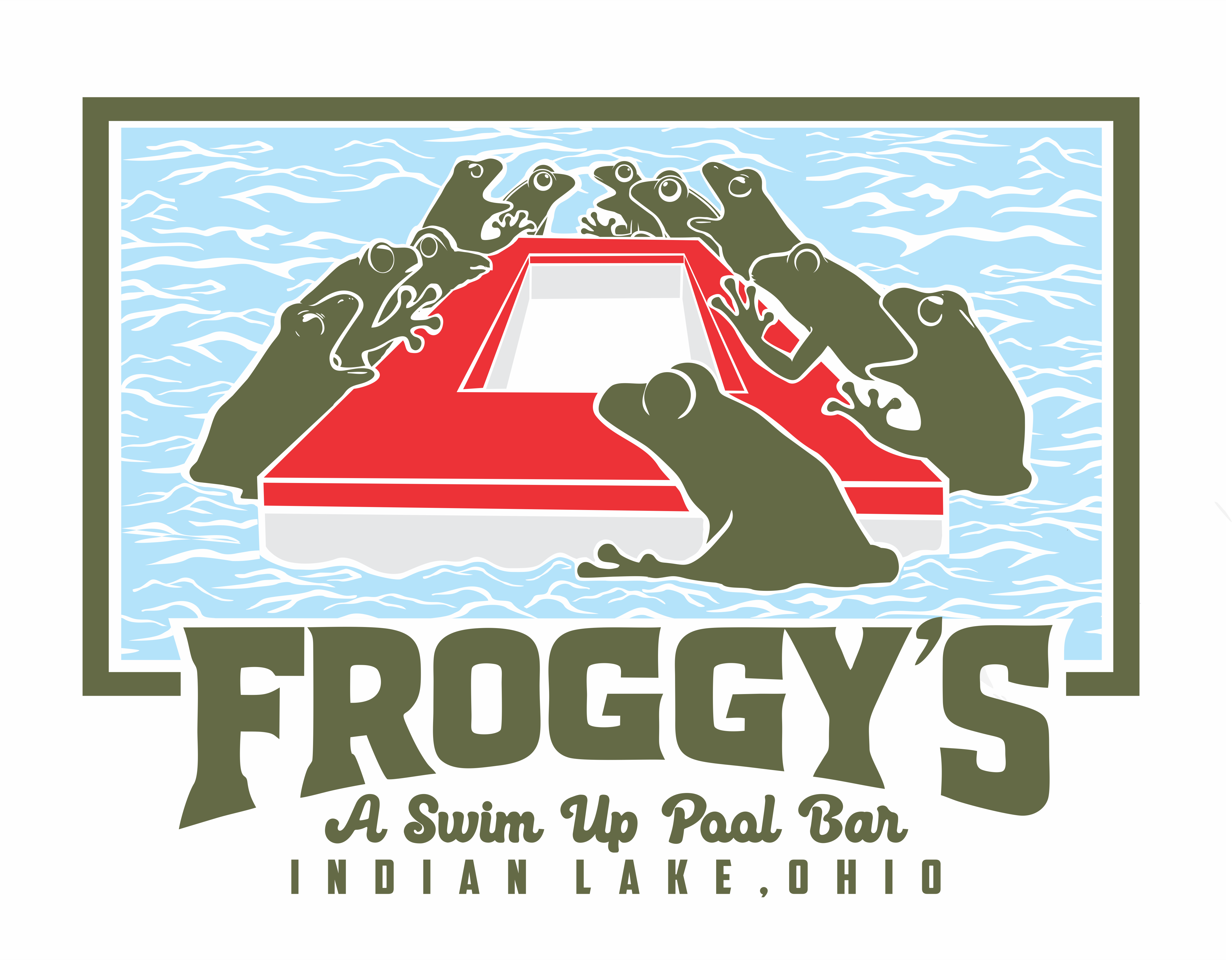 T-shirt Design by Den Bagus for Froggys at the Lake | Design #34806472
