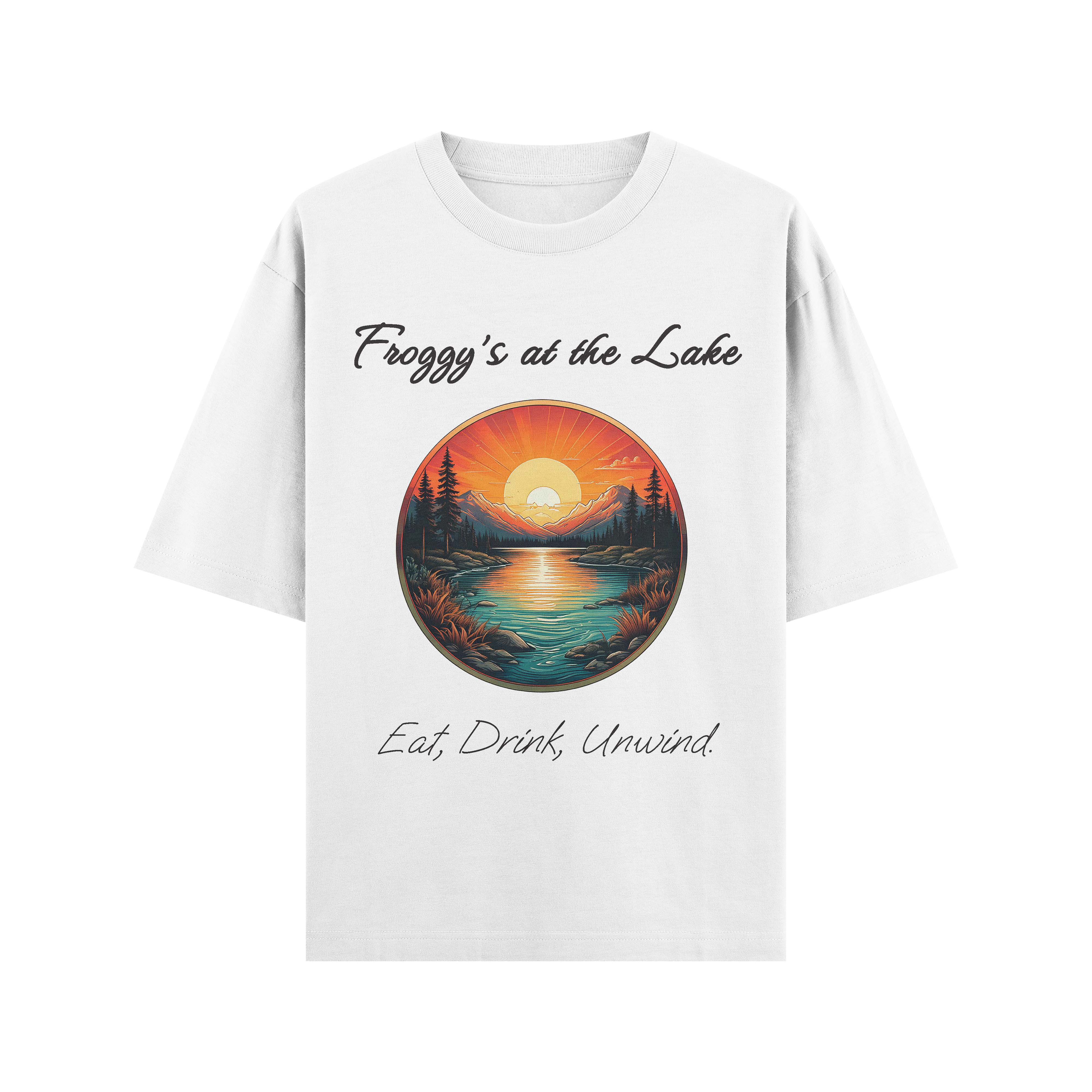 T-shirt Design by Profe Hobbs for Froggys at the Lake | Design #34769956