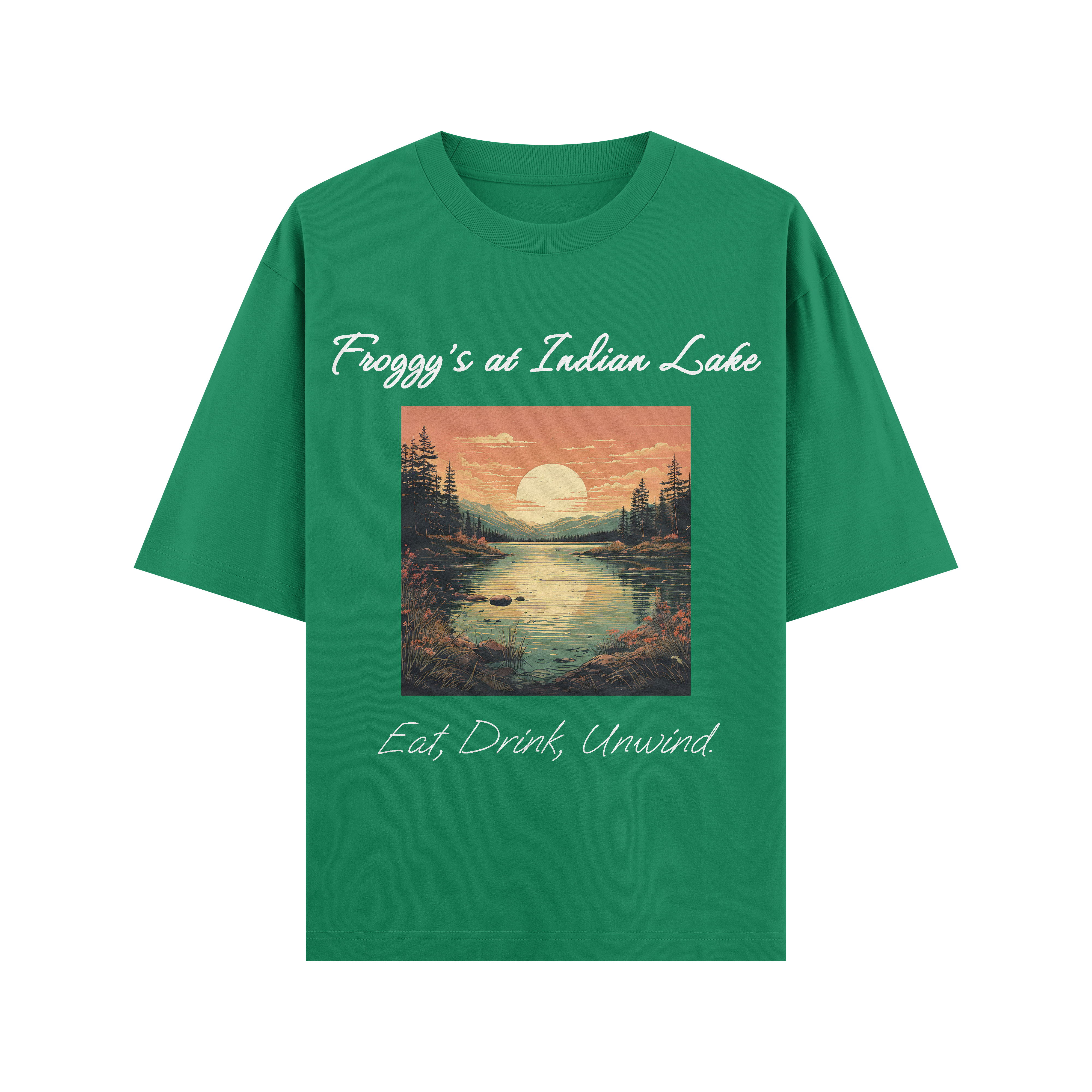 T-shirt Design by Profe Hobbs for Froggys at the Lake | Design #34770123
