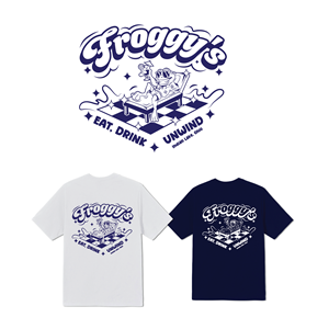 T-shirt Design by dskyvbc for Froggys at the Lake | Design #34758327