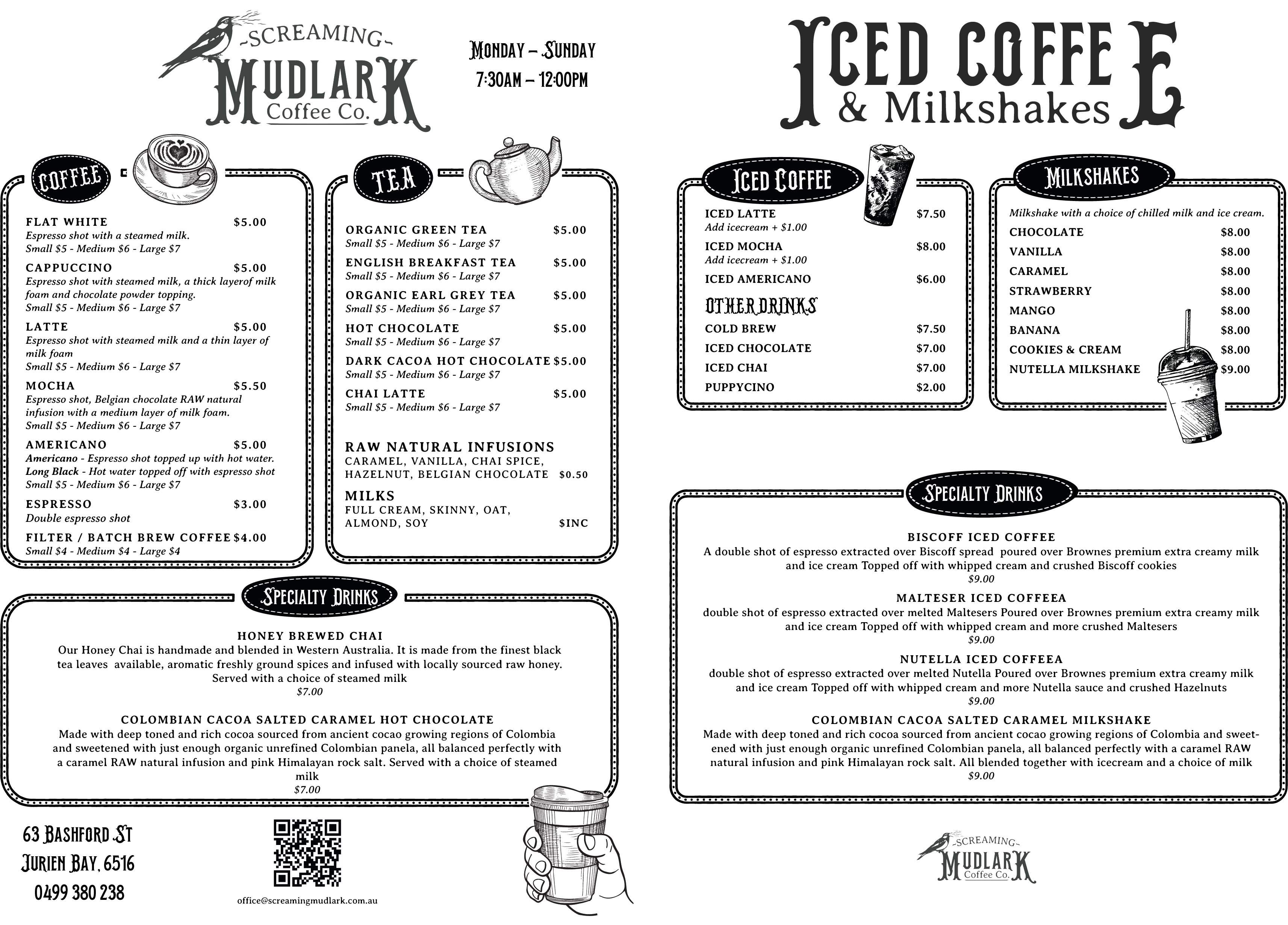 Menu Design by Vyacheslav65 for this project | Design #34761234