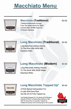 Menu Design by Hanzulla wahid for this project | Design: #34771423