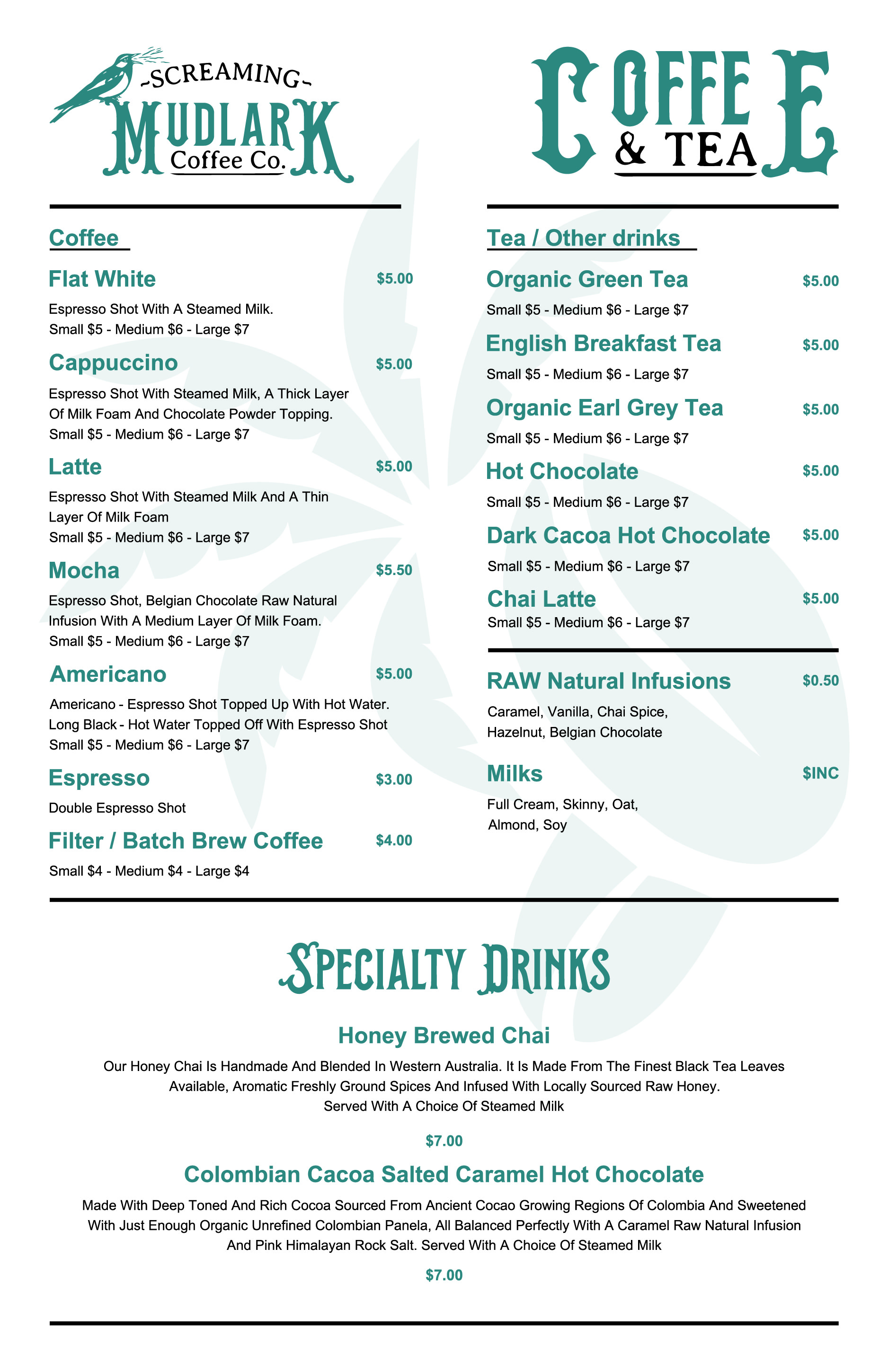 Menu Design by Hanzulla wahid for this project | Design #34771428