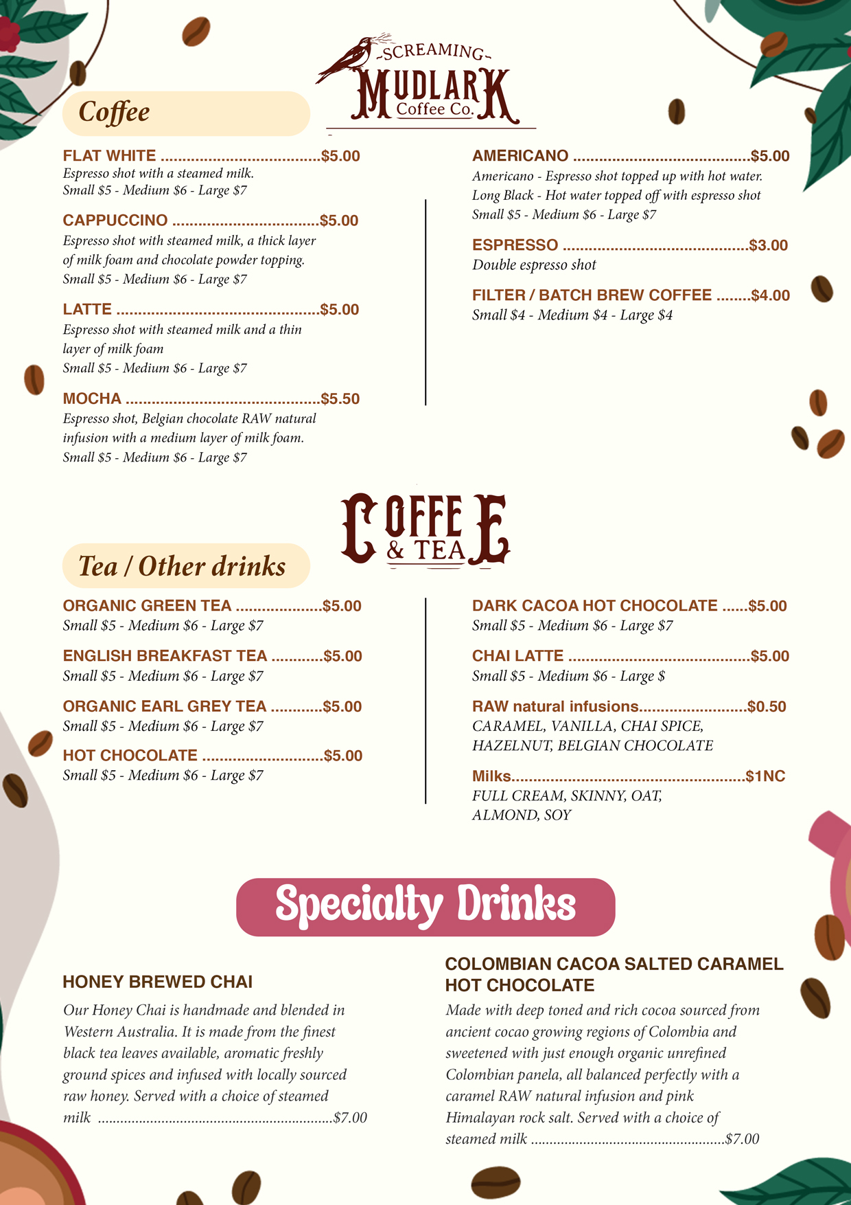 Menu Design by The Moving pixel for this project | Design #34761853