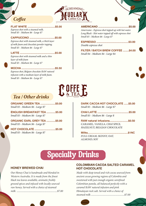 Menu Design by The Moving pixel