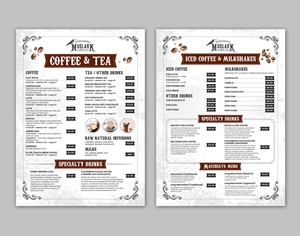 Menu Design by debdesign for this project | Design: #34783729