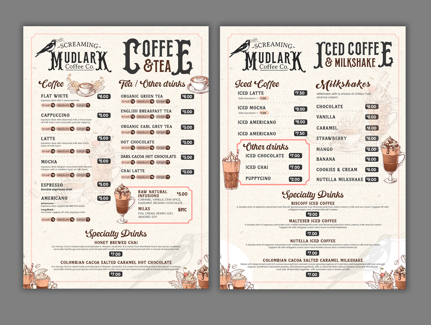 Menu Design by debdesign for this project | Design #34783998