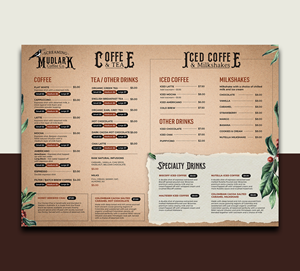 Menu Design by debdesign for this project | Design: #34804012