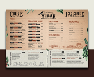 Menu Design by debdesign