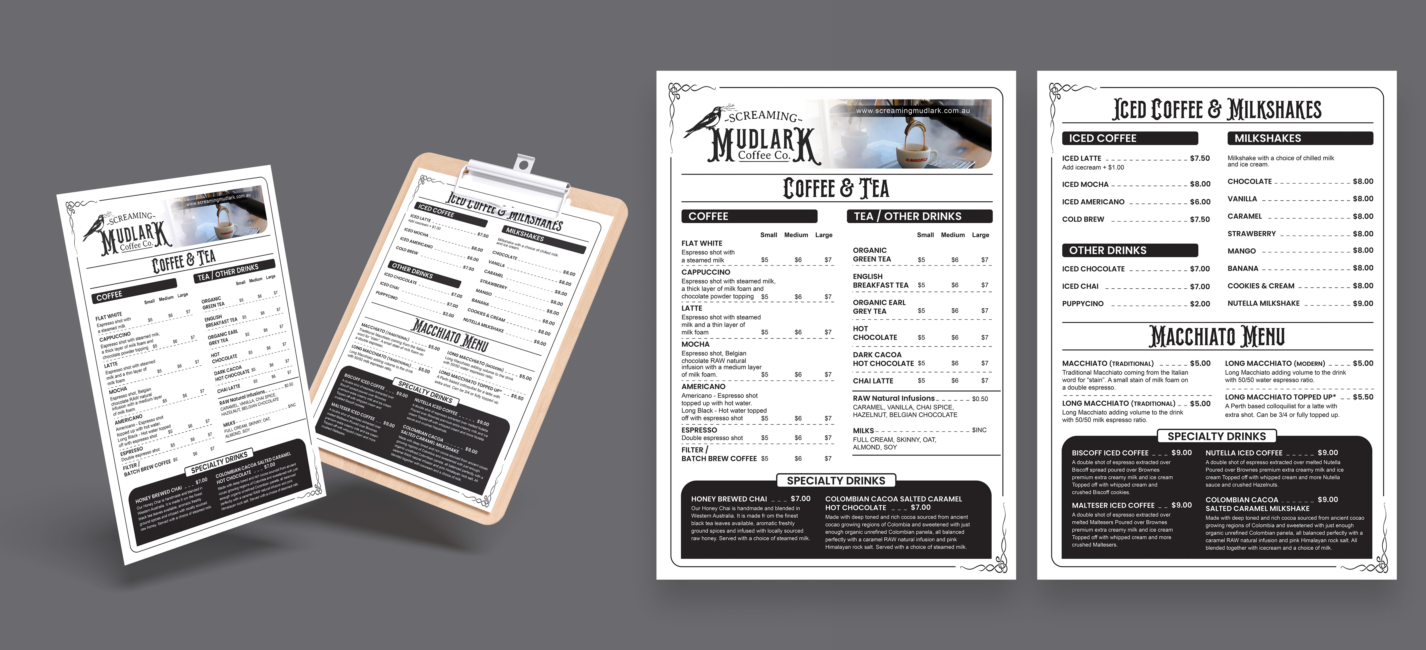 Menu Design by Impressive Designs for this project | Design #34772958