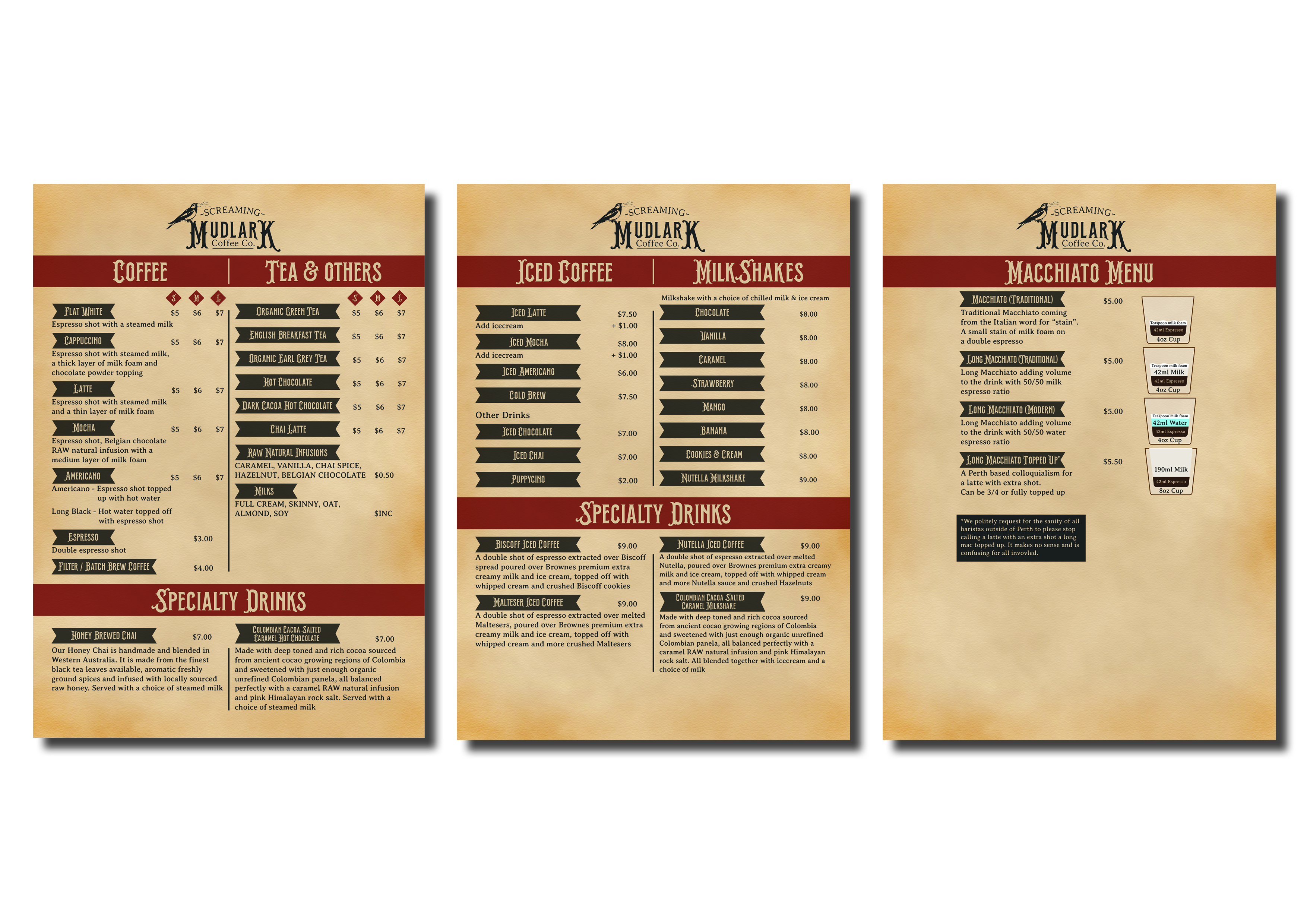 Menu Design by Skybluedesignstudio for this project | Design #34780775