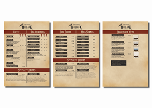 Menu Design by Skybluedesignstudio