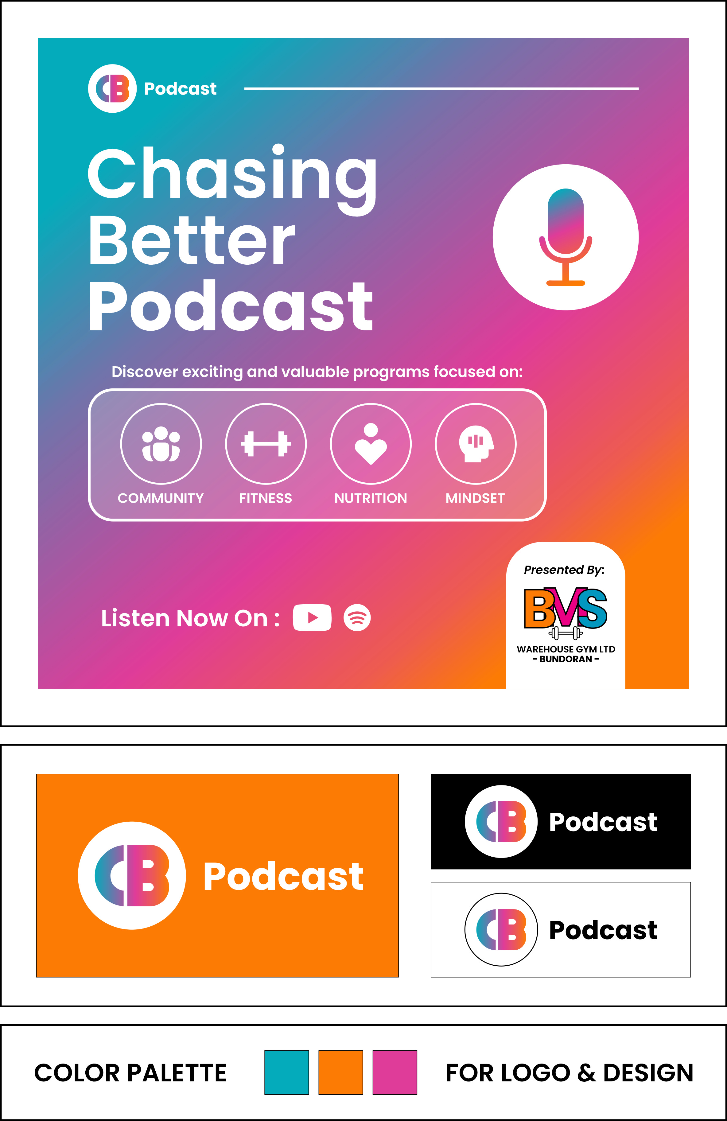 Podcast Design by MALIK CREATIVE MEDIA for this project | Design #34767814