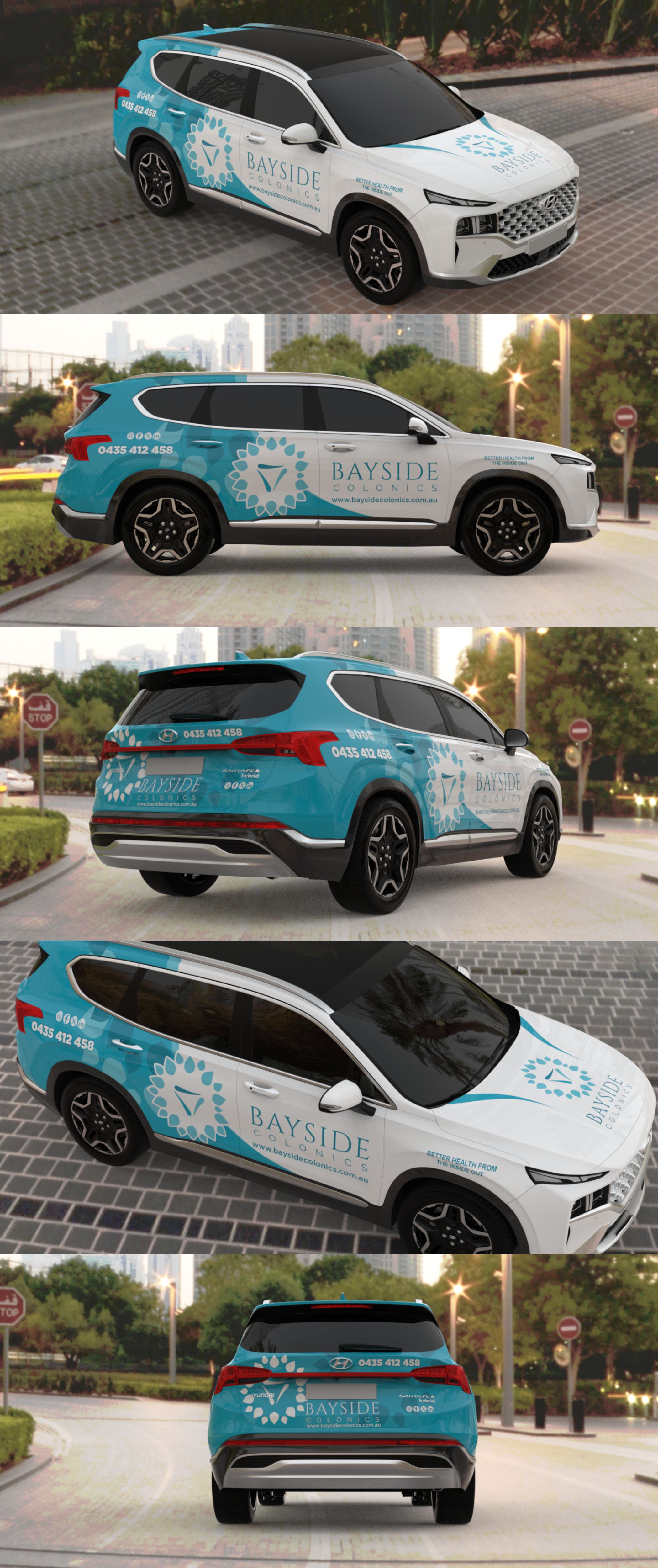 Car Wrap Design by VEDG for Bayside Colonics | Design #34769099