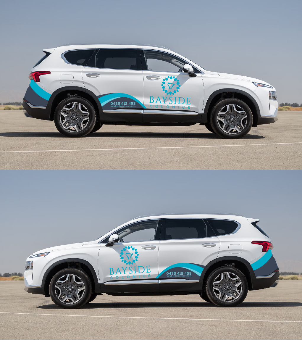 Car Wrap Design by Deziners Zone for Bayside Colonics | Design #34761871