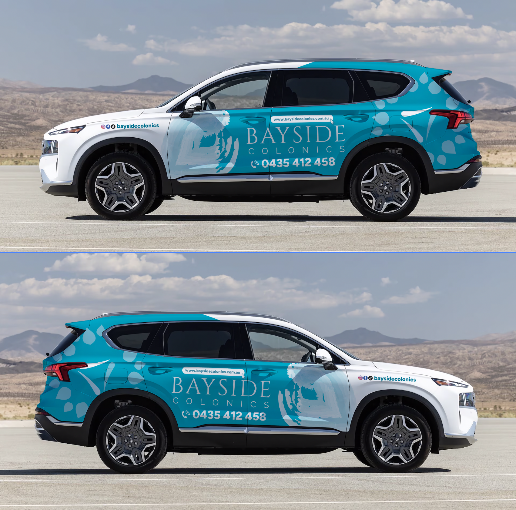 Car Wrap Design by kikodelena for Bayside Colonics | Design #34765452