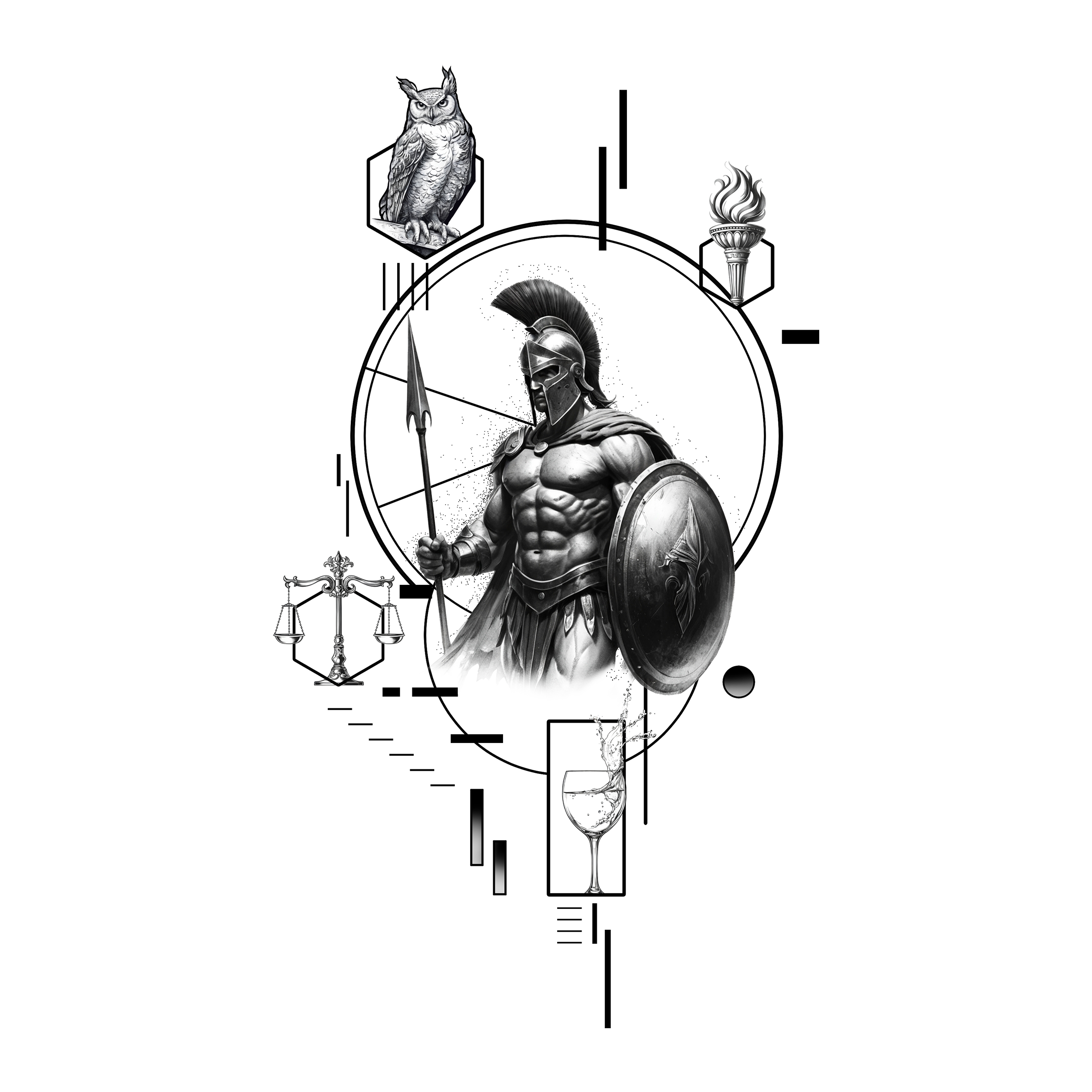 Tattoo Design by Fortunate Studio for DCS | Design #34765900