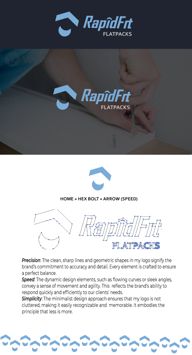 Logo-Design von Elham_inspiration für RapidFit Flatpacks | Design #34791616