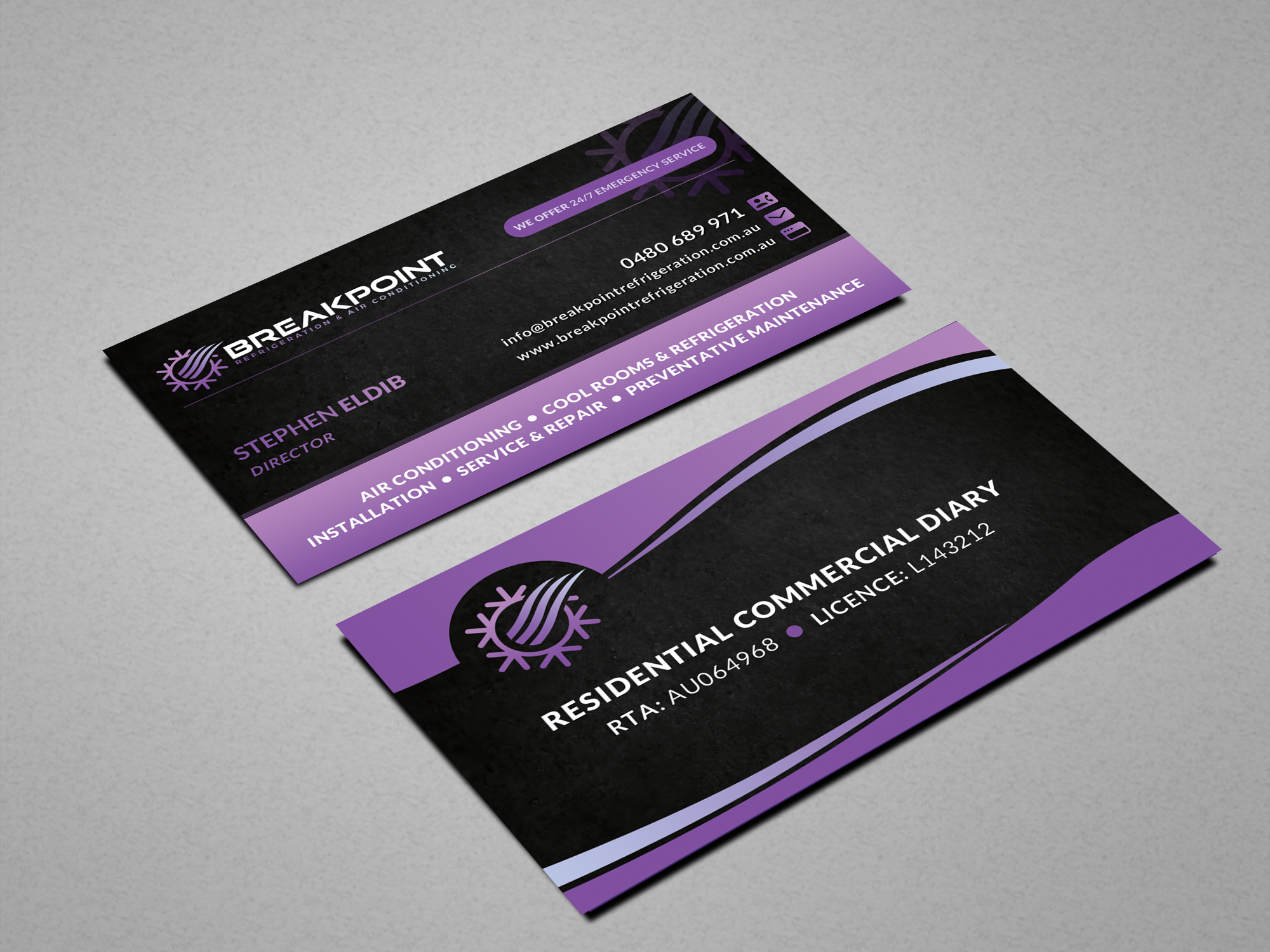 Business Card Design by  Artman for this project | Design #34770977