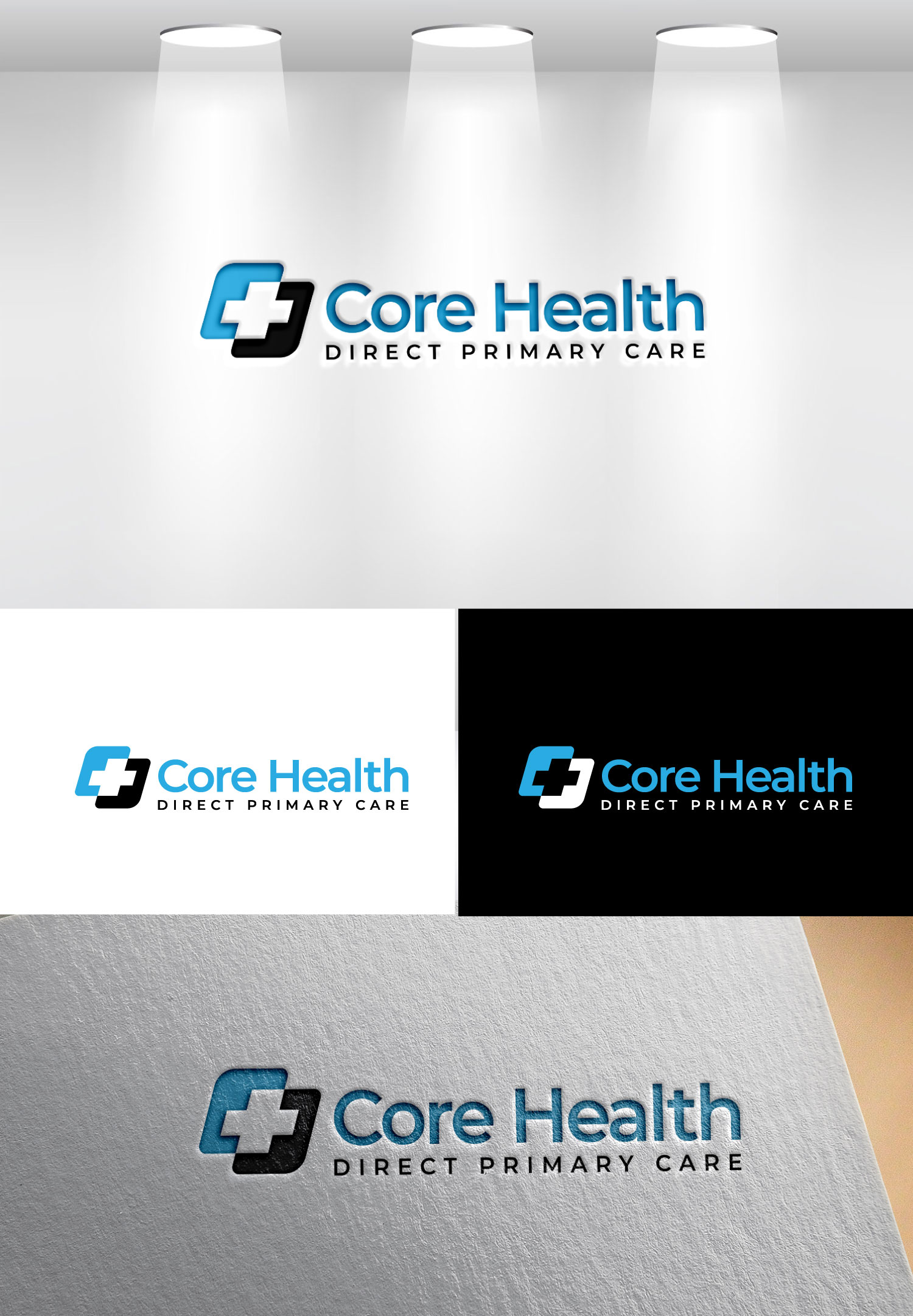 Logo Design by Mi Design1 for Core Health, PLLC | Design #34769295