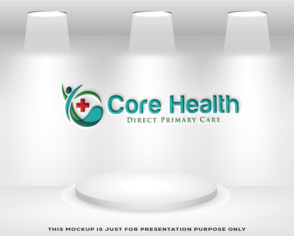 Logo Design by Razaq for Core Health, PLLC | Design #34769444