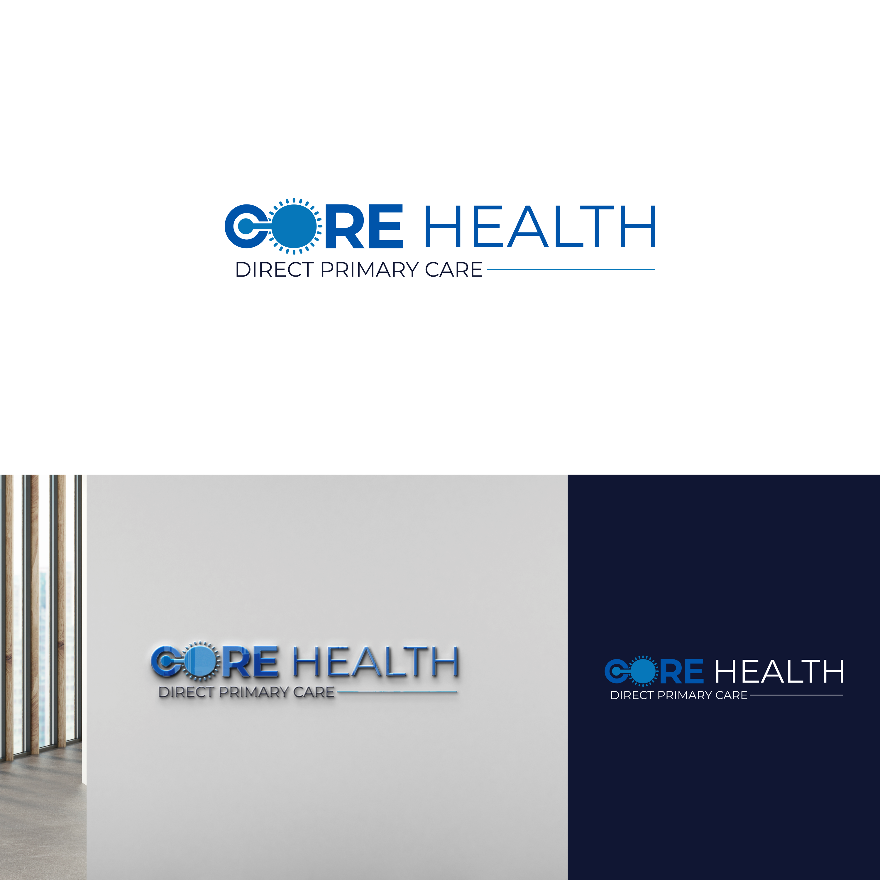 Logo Design by izdihaar studio for Core Health, PLLC | Design #34776847