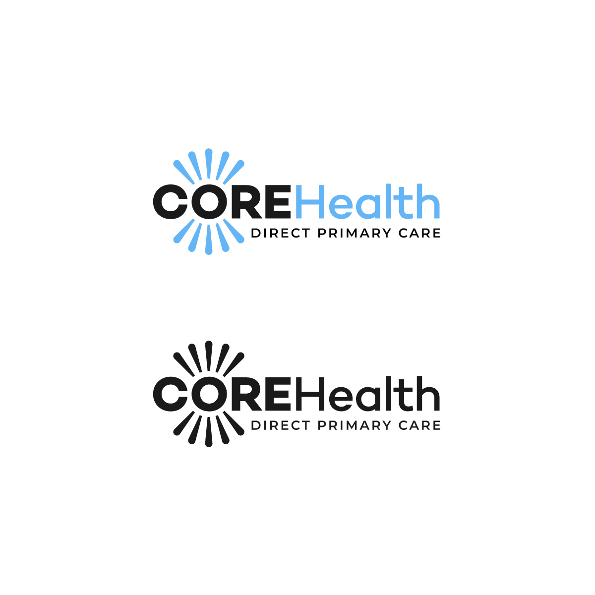 Logo Design by andrew11 for Core Health, PLLC | Design #34769619