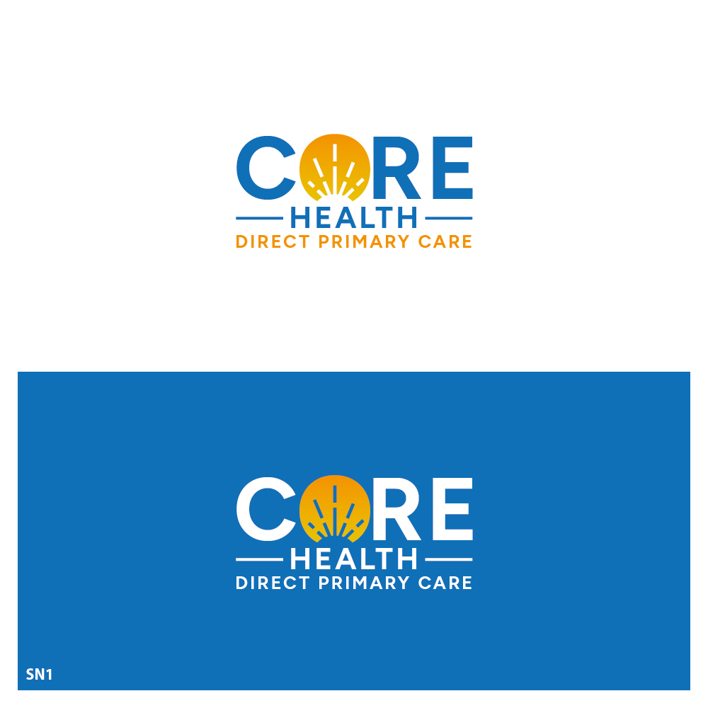 Logo Design by Sujit Banerjee for Core Health, PLLC | Design #34783042