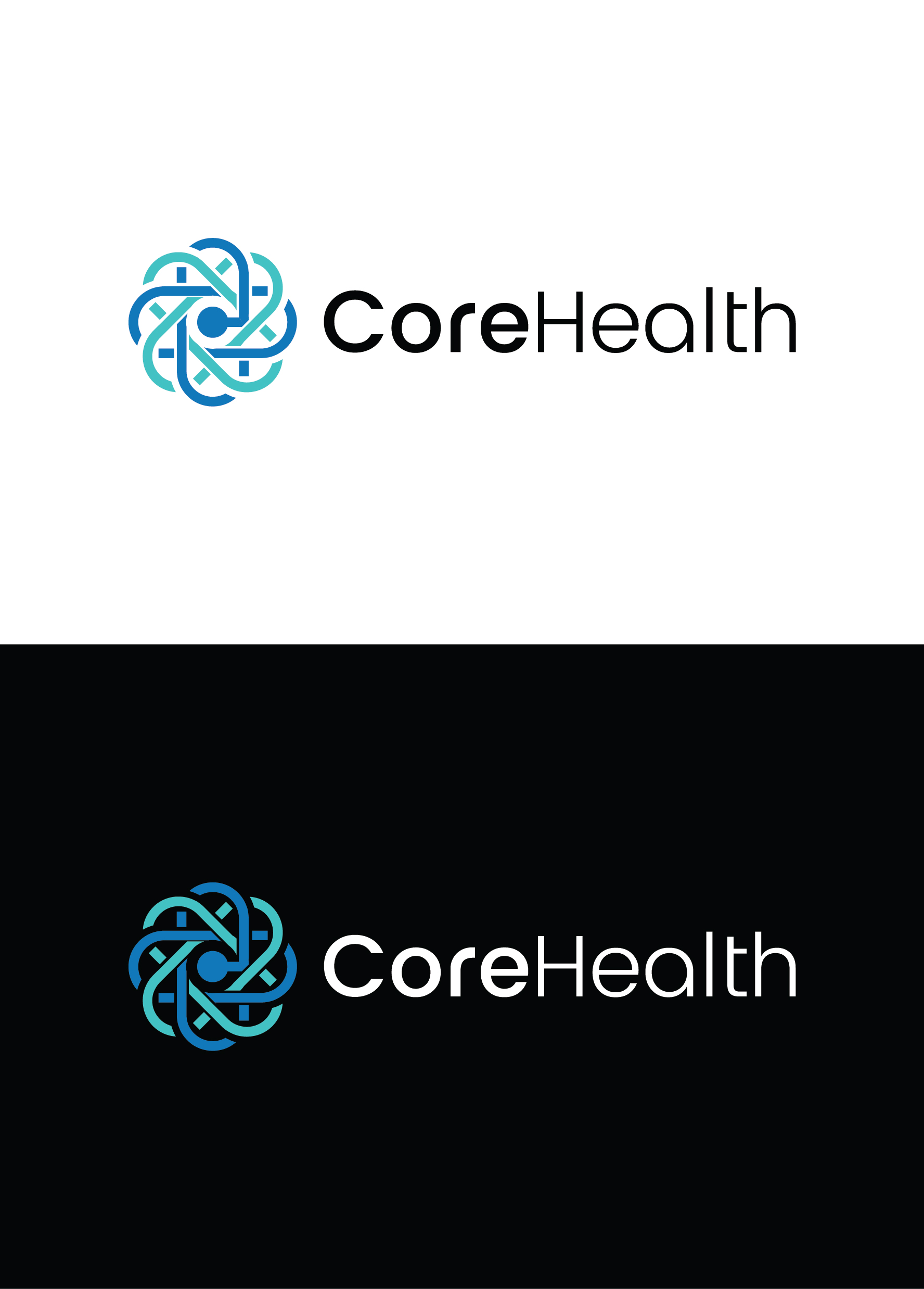 Logo Design by RuangDisain for Core Health, PLLC | Design #34784045