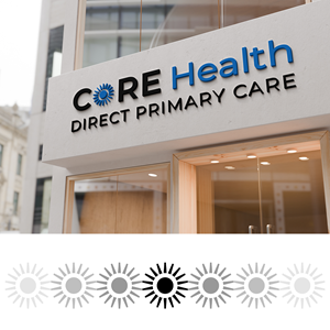 Logo Design by GRAFFYC for Core Health, PLLC | Design: #34771066