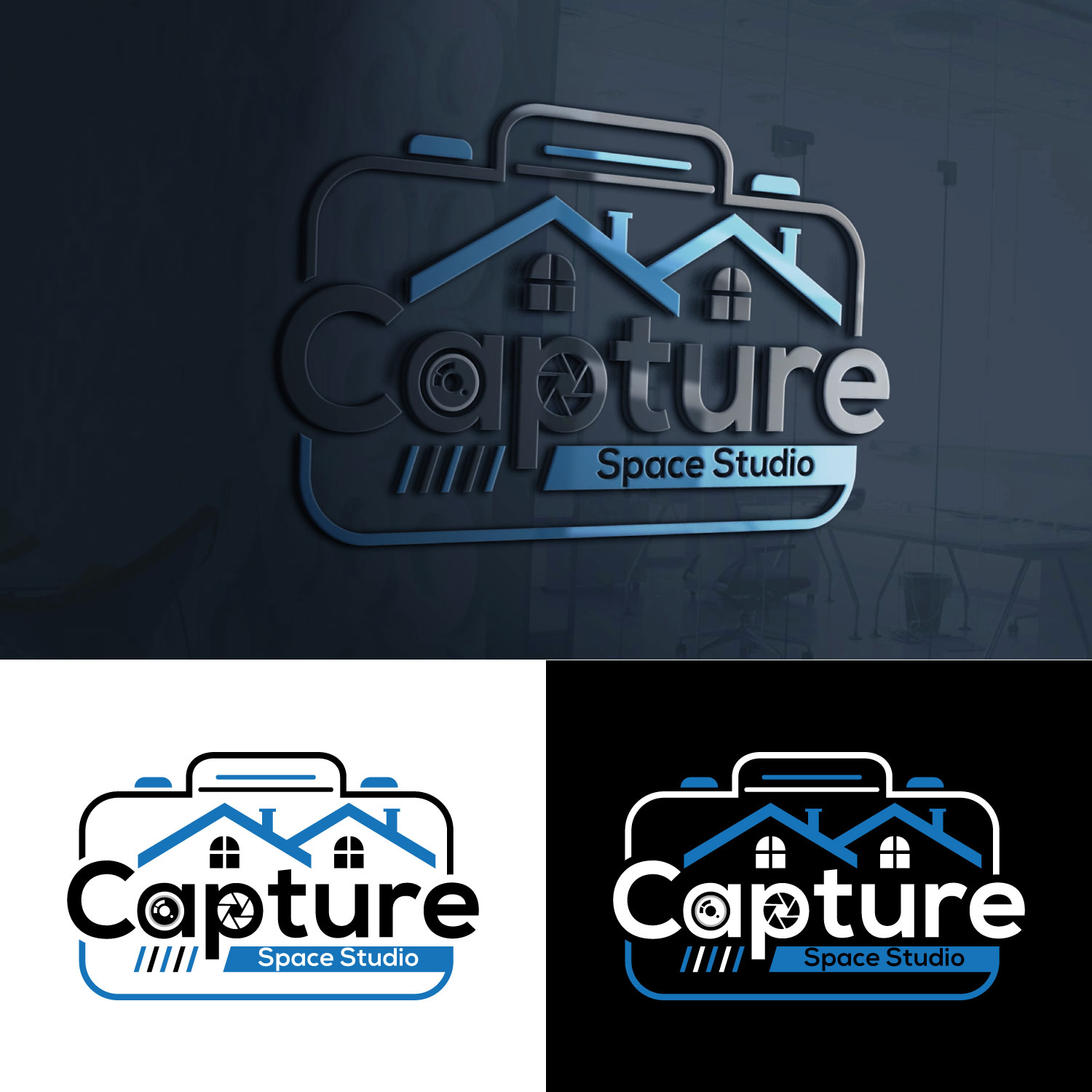 Logo Design by Suvendu.S for Capture Space Studio | Design #34773161