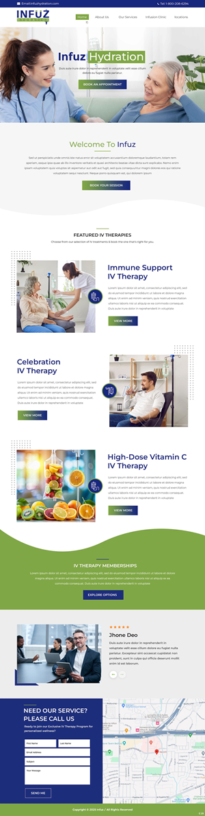Web Design par pb pour ONEELEVEN | Design : #34790621