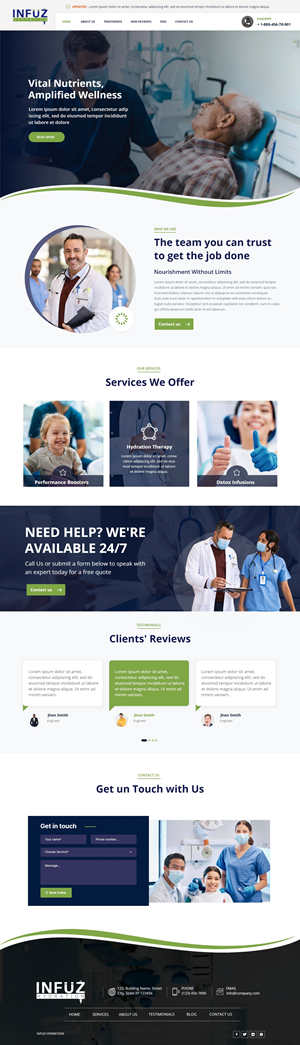 Web-Design von Andrew Asiimwe für ONEELEVEN | Design: #34790419