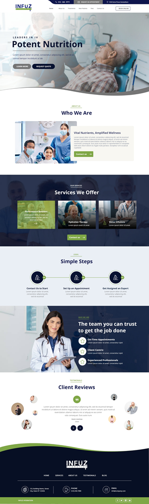 Web-Design von Andrew Asiimwe für ONEELEVEN | Design: #34790424