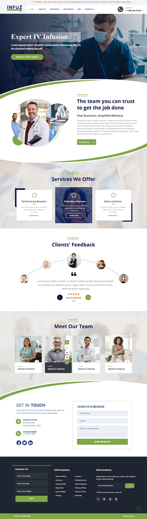 Web-Design von Andrew Asiimwe für ONEELEVEN | Design: #34790431