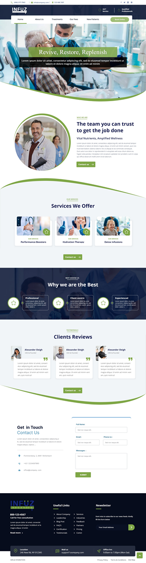 Web-Design von Andrew Asiimwe für ONEELEVEN | Design: #34790433