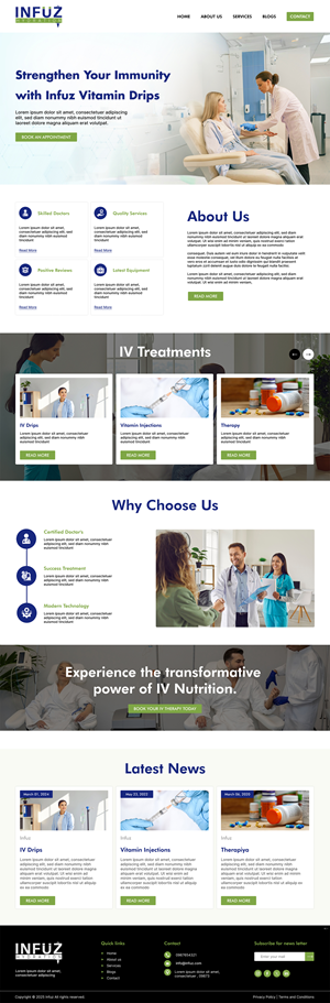 Web Design par Creative Slices pour ONEELEVEN | Design #34781133