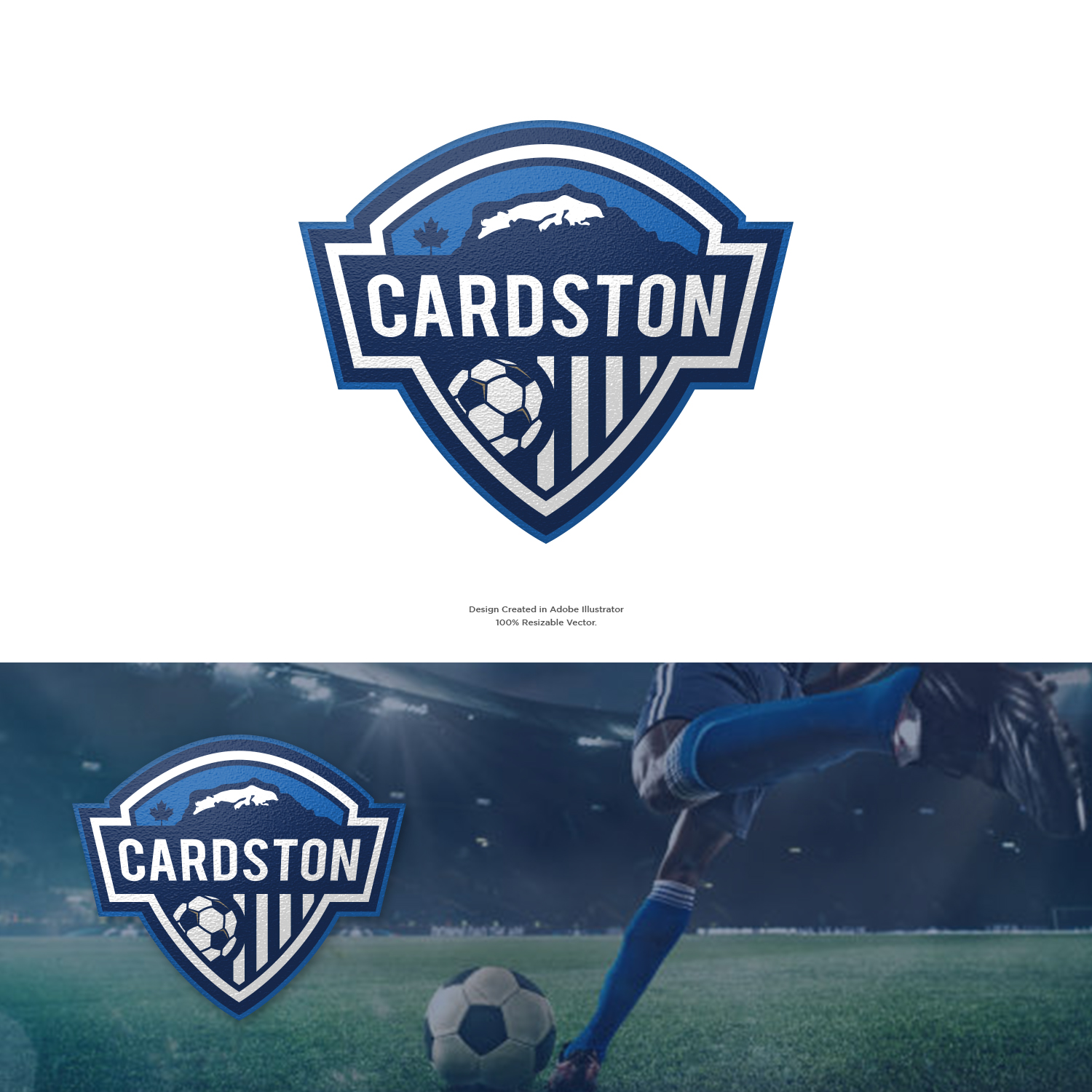 Diseño de Logo por Patrick07 para Cardston Soccer Club | Diseño #34785325