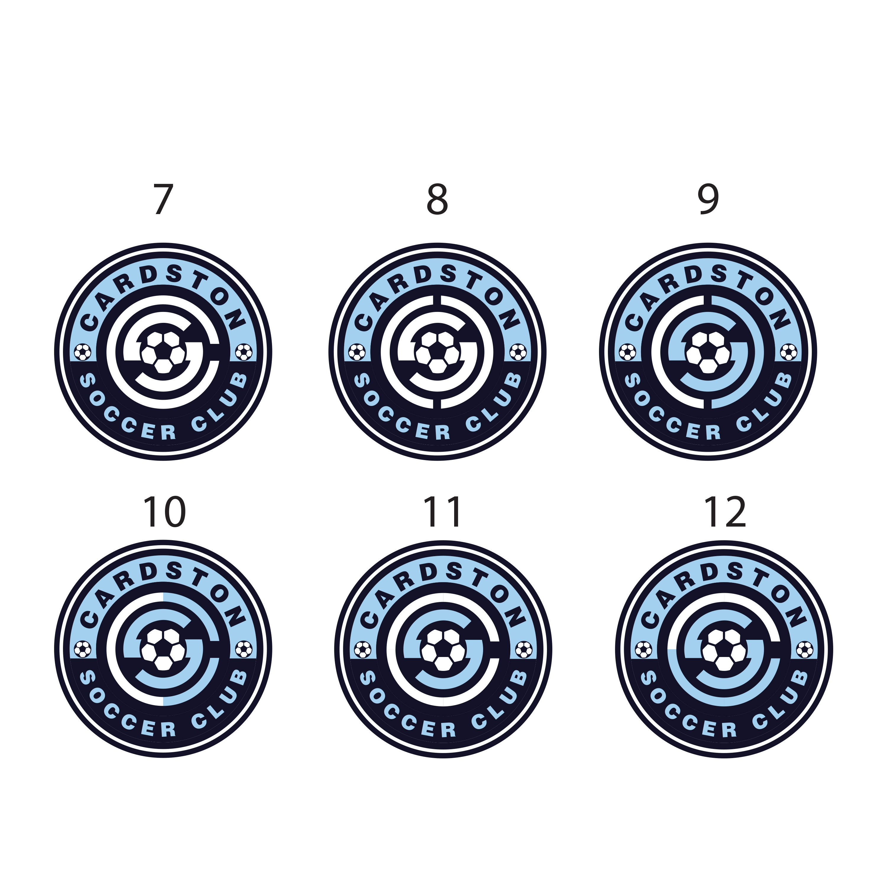 Logo Design by hijordanvn77 for Cardston Soccer Club | Design #34831673