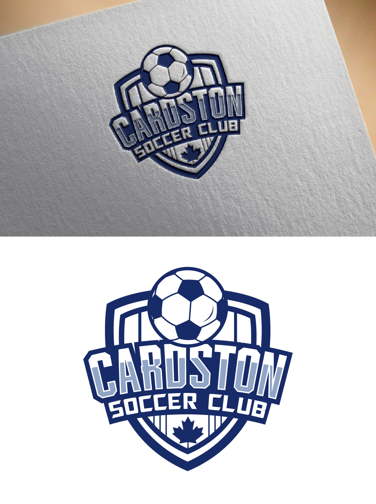 Logo Design by fly  design for Cardston Soccer Club | Design #34780487