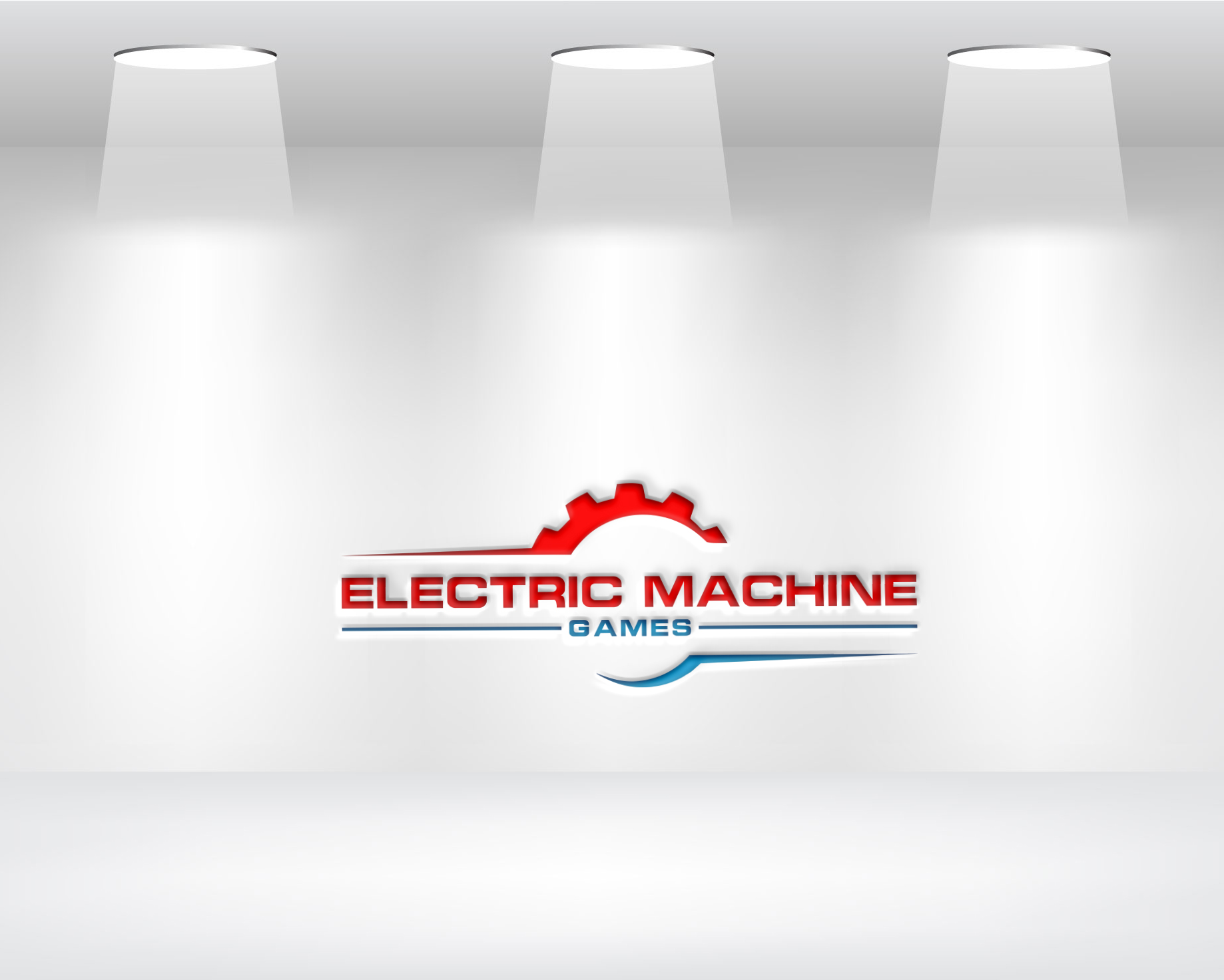 Logo Design by Daniel Khan for Electric Machine Games | Design #34773091