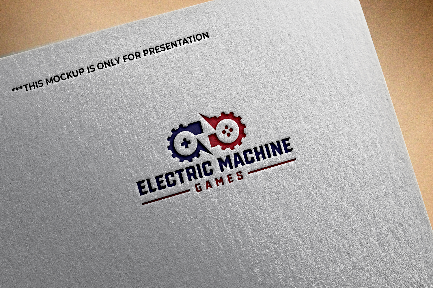Logo Design by Widi Nalendra for Electric Machine Games | Design #34777309