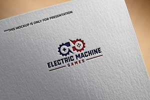 Logo Design by Widi Nalendra for Electric Machine Games | Design: #34777309